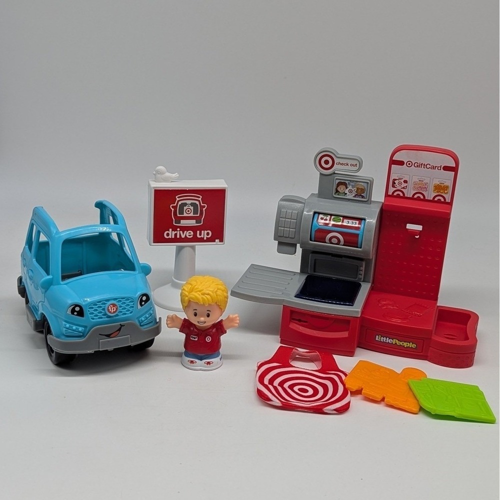 Fisher Price Little People Target Curbside Pickup Car Checkout Replacement Set